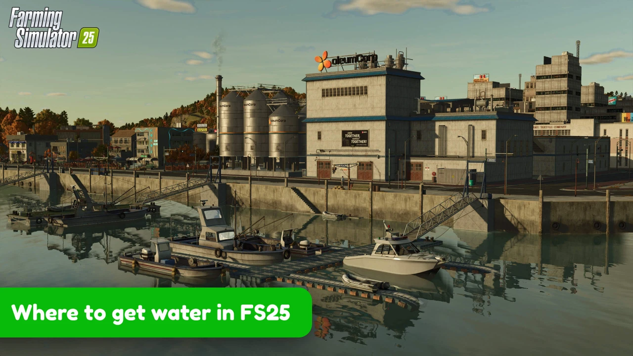 Where to get water in Farming Simulator 25 (FS25)